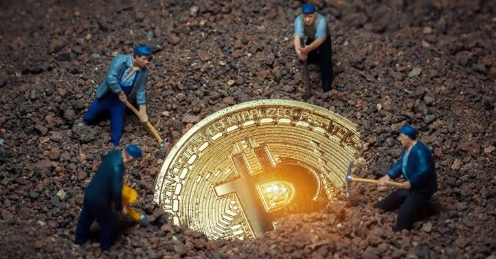A mining farm highlighting the organization and integration of power supply units